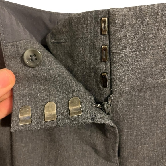 The Limited Cassidy Fit Trousers | Gray Pants | Y2K Vintage Slacks Grey | Size 8 - Picture 3 of 4